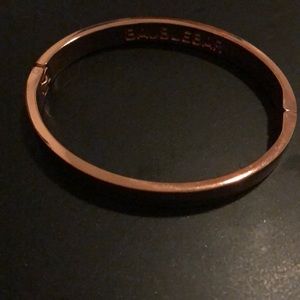 Baublebar rose gold bracelet bangle